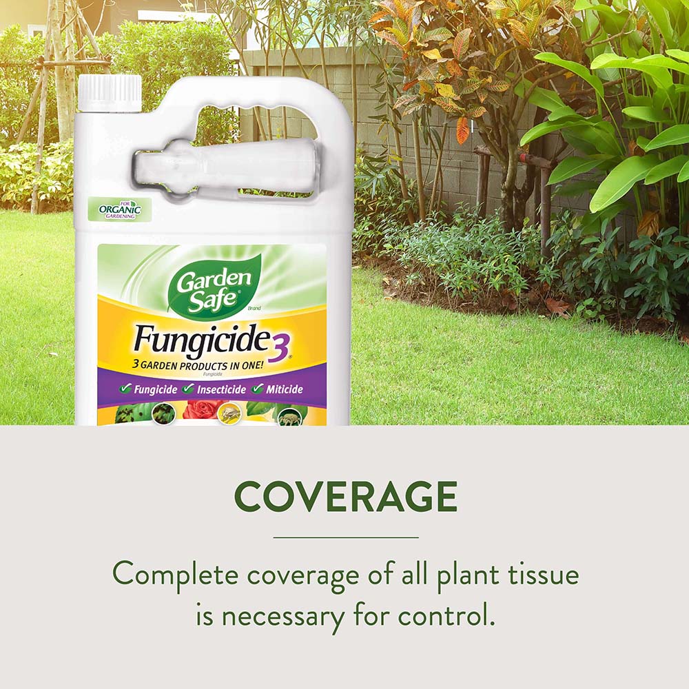 HG-93202 Fungicide3® (Ready-to-Use), 1 gal - Coverage